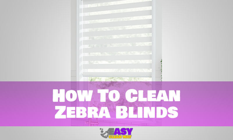 How To Clean Zebra Blinds