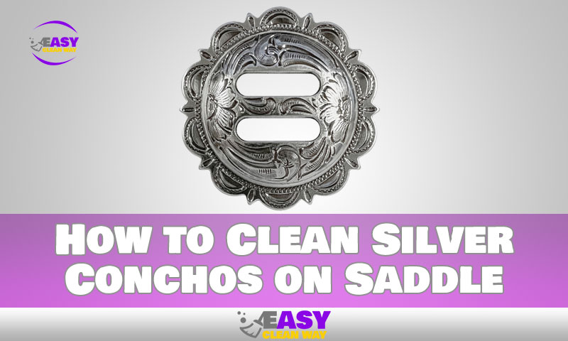 How to Clean Silver Conchos on Saddle