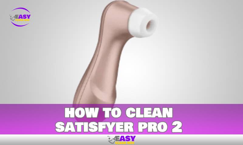how to clean satisfyer pro 2